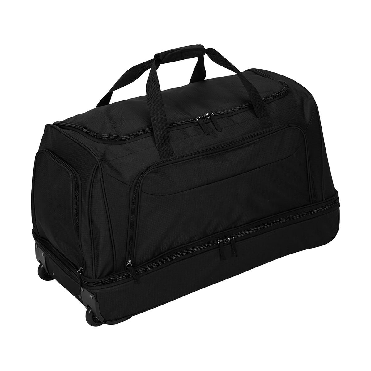 110L Alpine Split Duffle Bag - Black