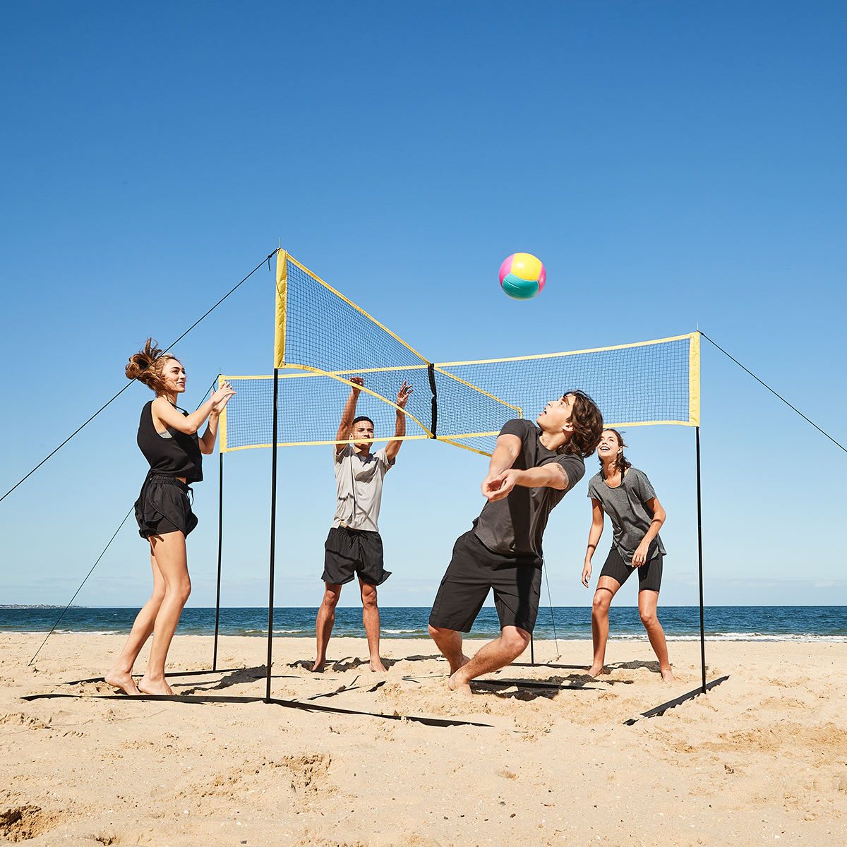 4 Way Volleyball