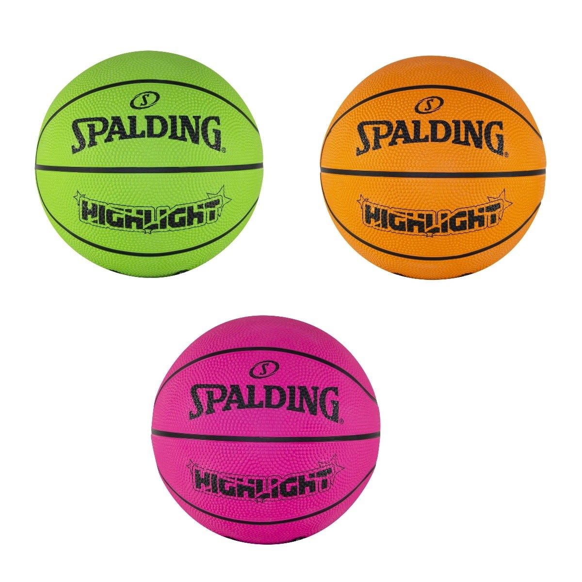 Spalding NBA Basketball - Size 3, Assorted