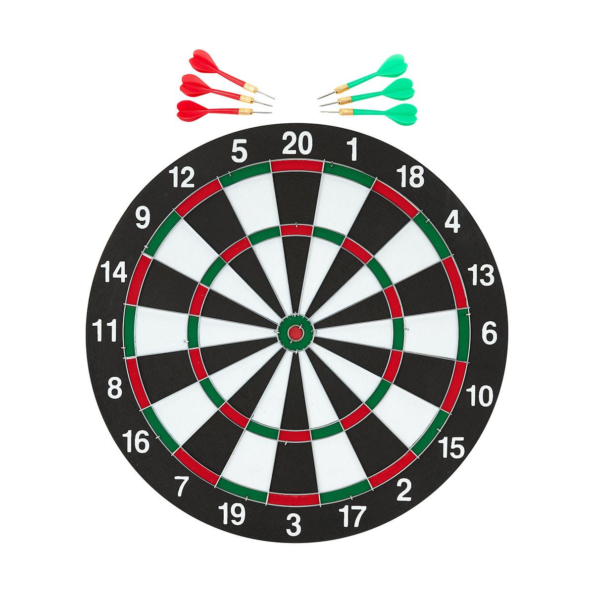 Dartboard with Darts