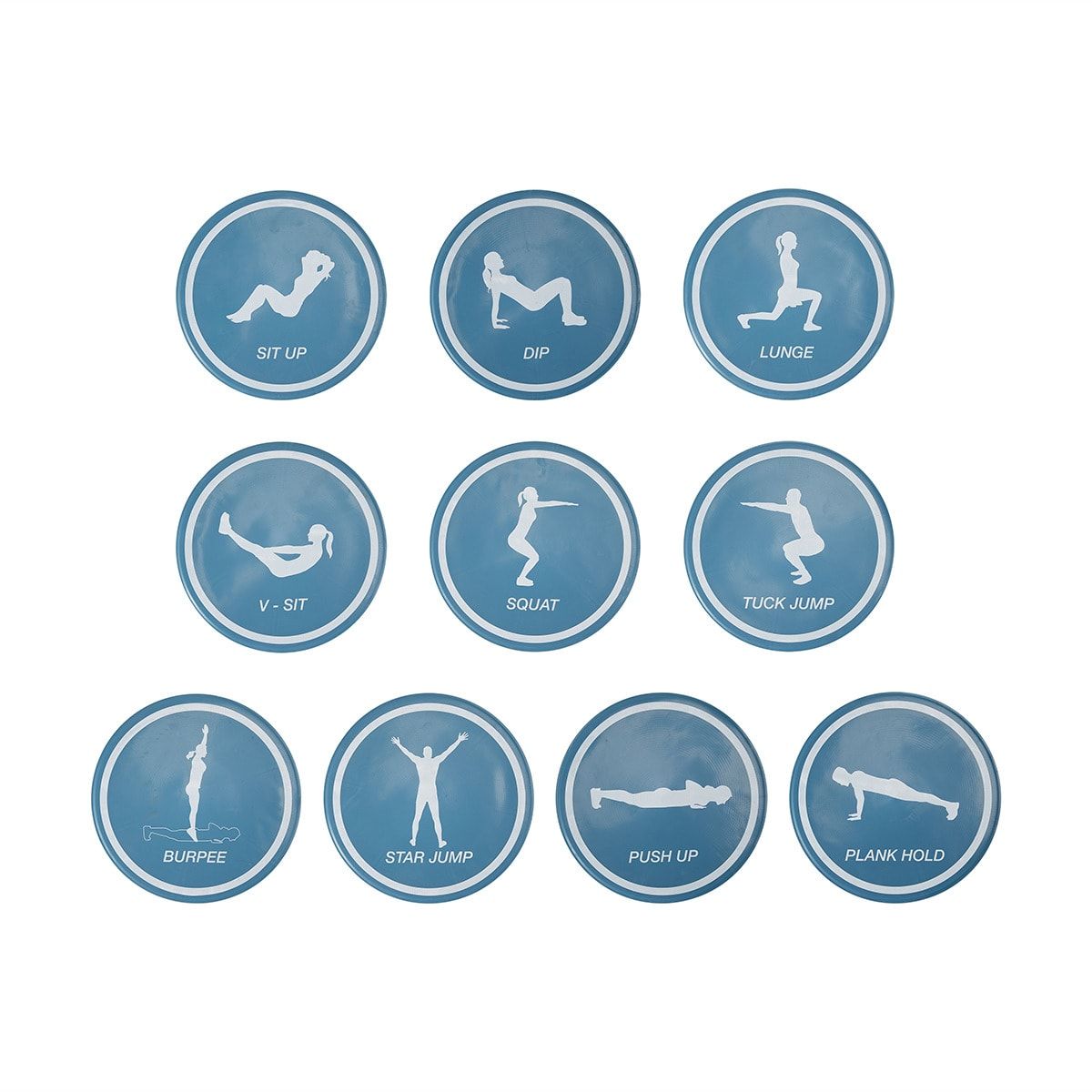 10 Pack Exercise Markers