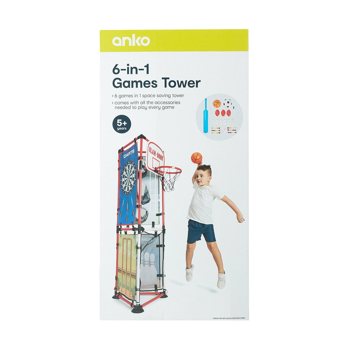 6-in-1 Games Tower