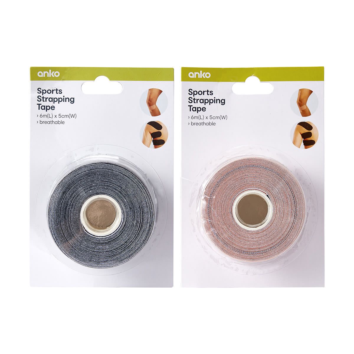 Sports Strapping Tape - Assorted