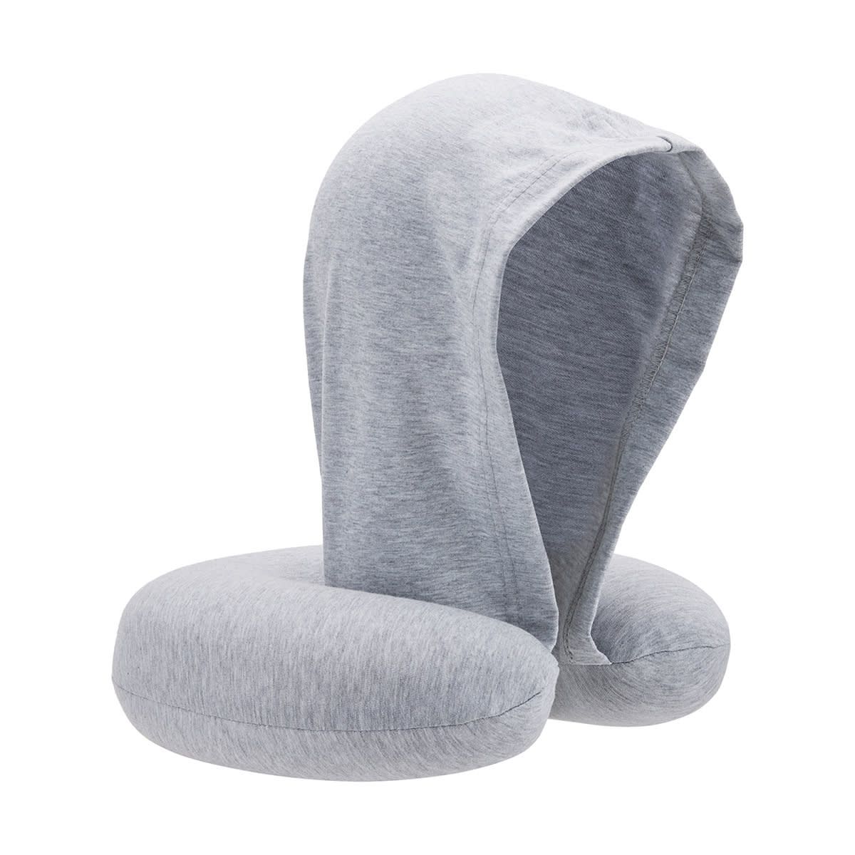 Neck Roll Memory Foam with Hood
