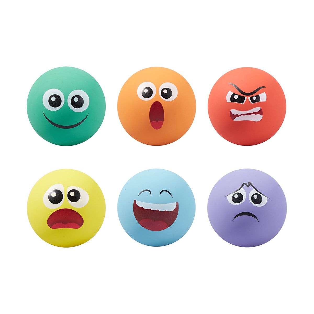 Face Bouncy Ball - Assorted