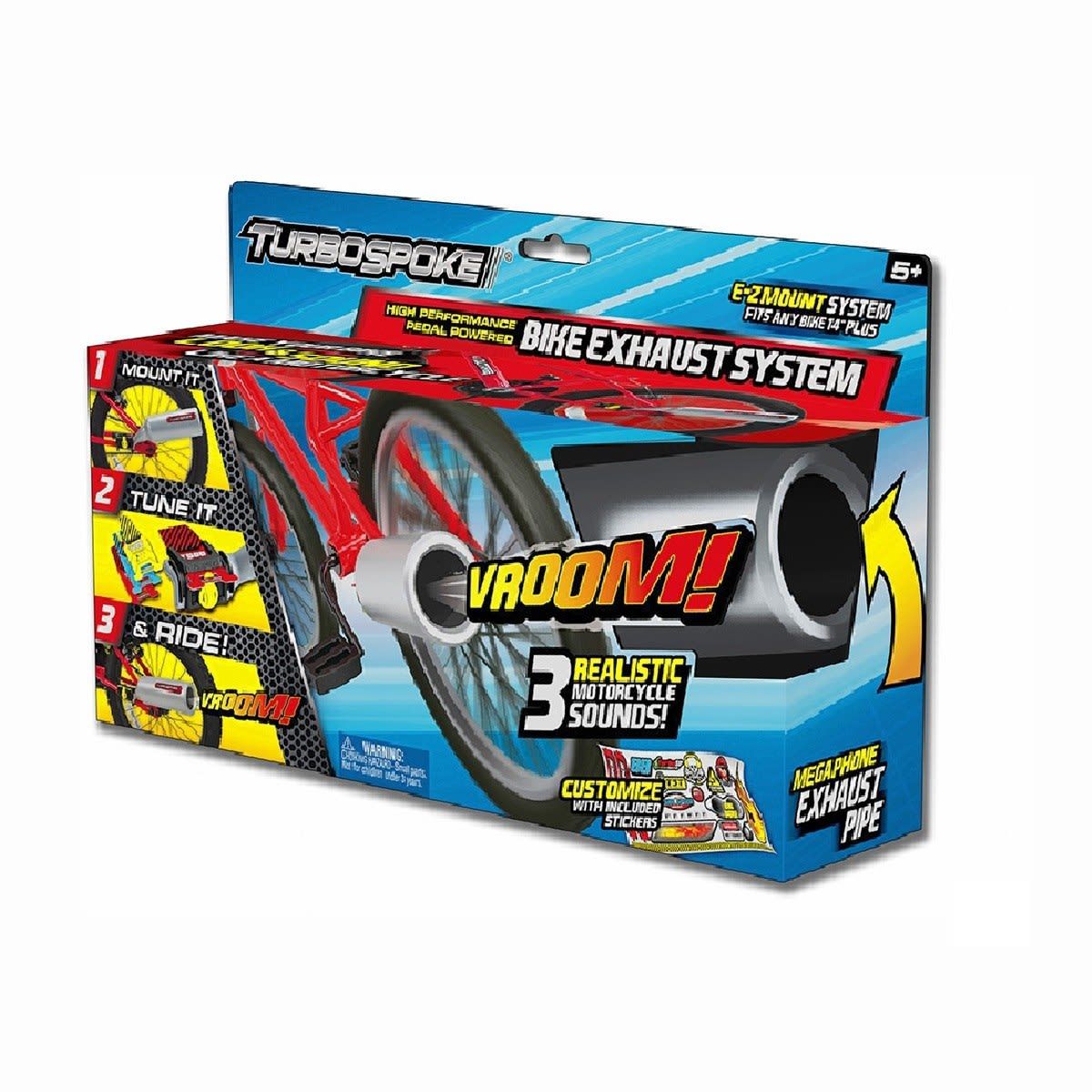 Turbospoke Bike Exhaust System