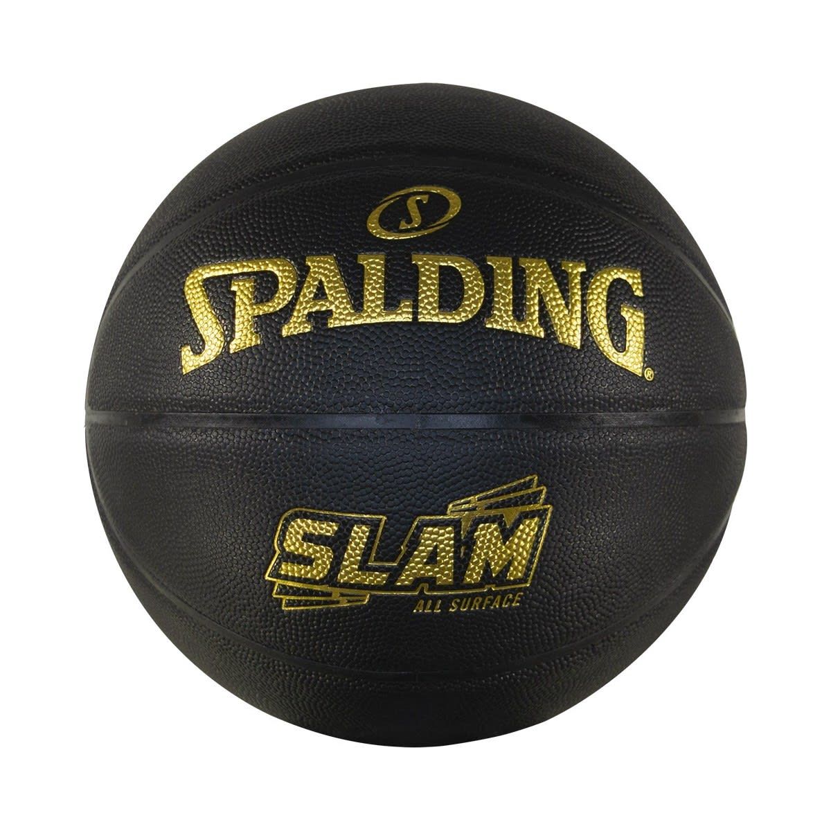 Spalding Slam Basketball - Size 7, Black