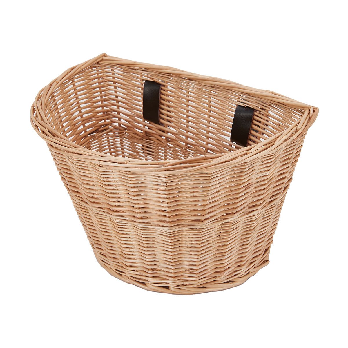 Wicker Bike Basket - Brown