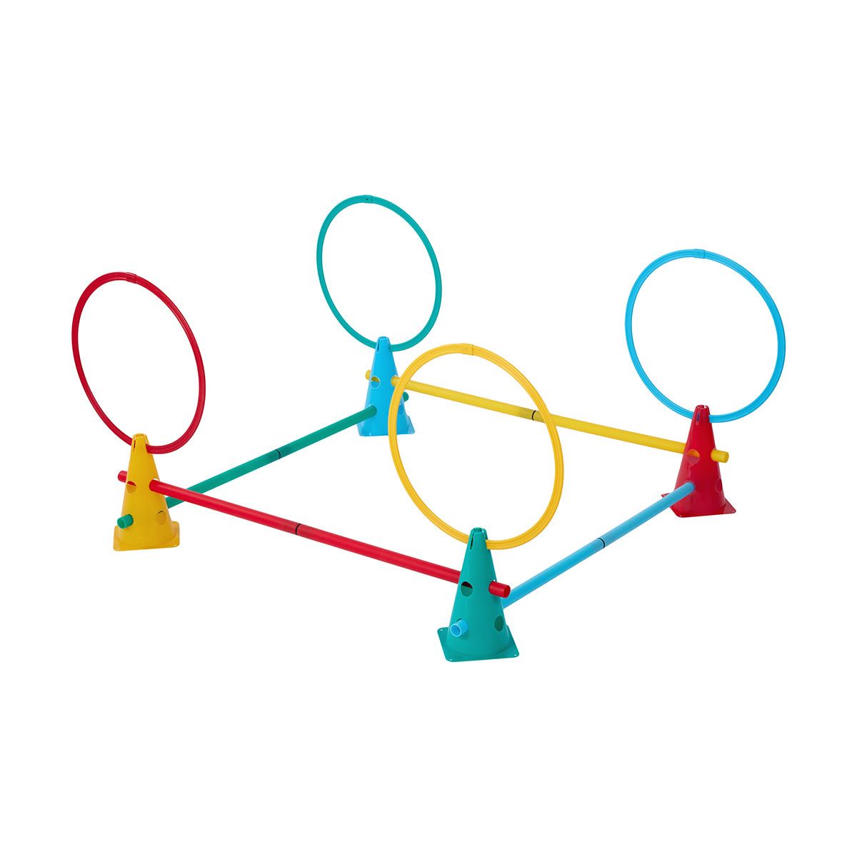 Cone, Pole and Hoop Set