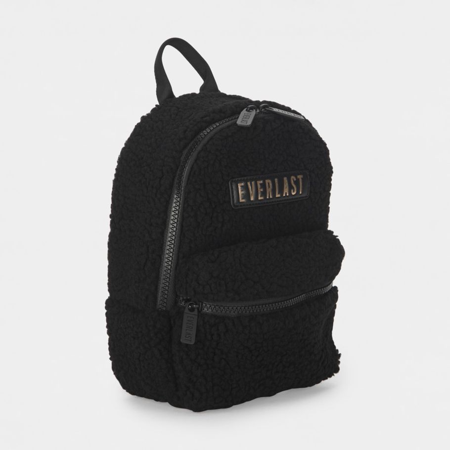 Active Everlast Mini Sherpa Backpack - Black