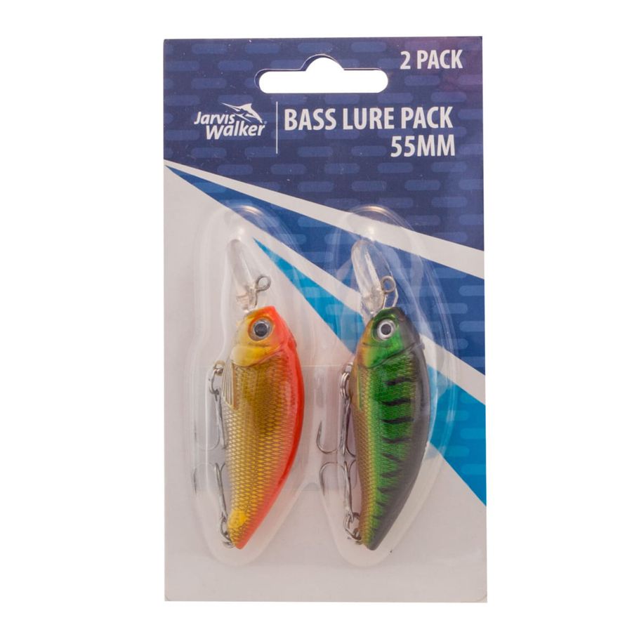 Jarvis Walker 60mm Bass Lures - Assorted