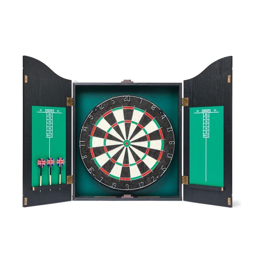 Dartboard with Cabinet
