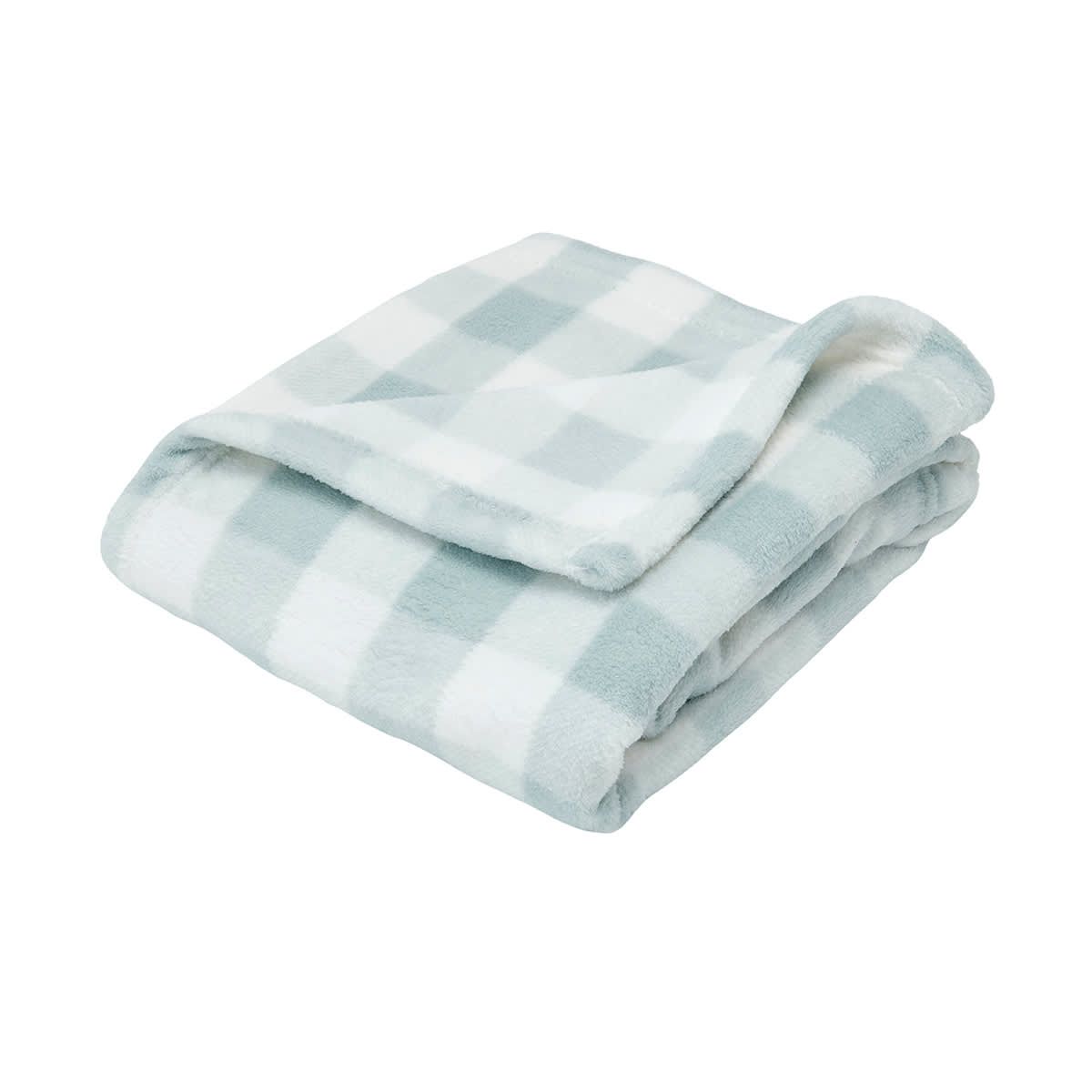 Coral Fleece Blanket - Green