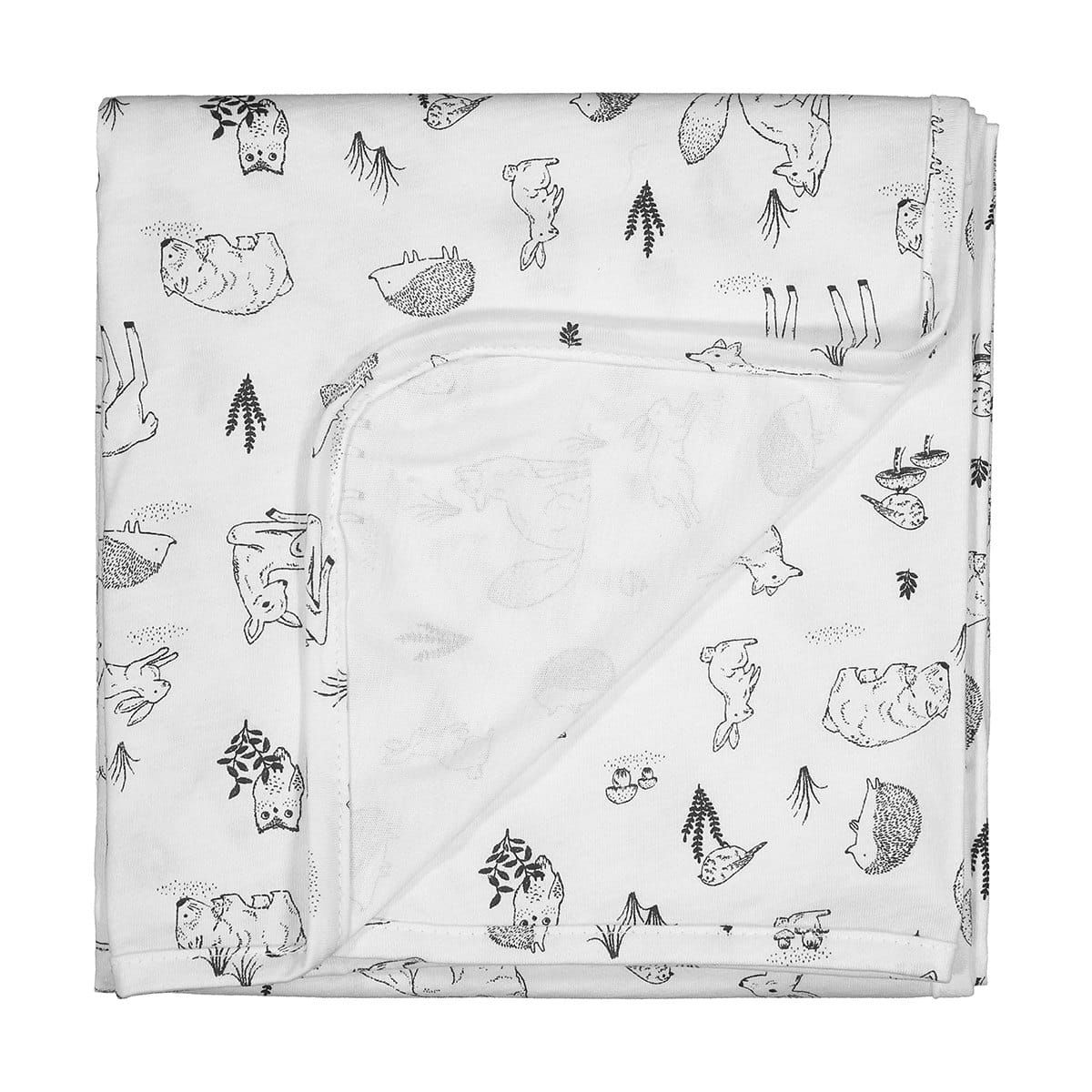 Jersey Blanket - Woodlands