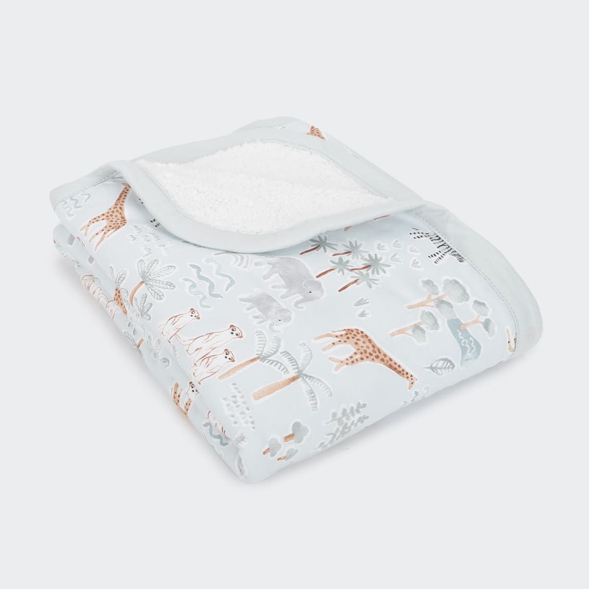 Jersey Plush Blanket - Safari