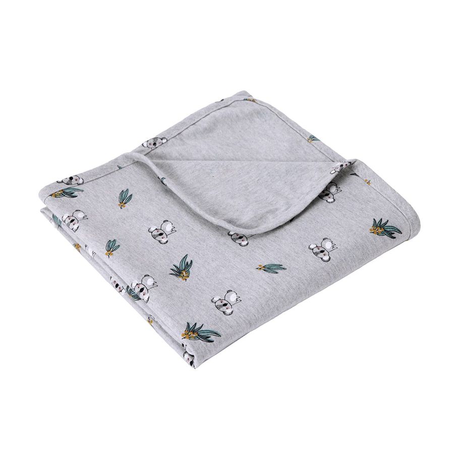 Jersey Cotton Blanket - Koala