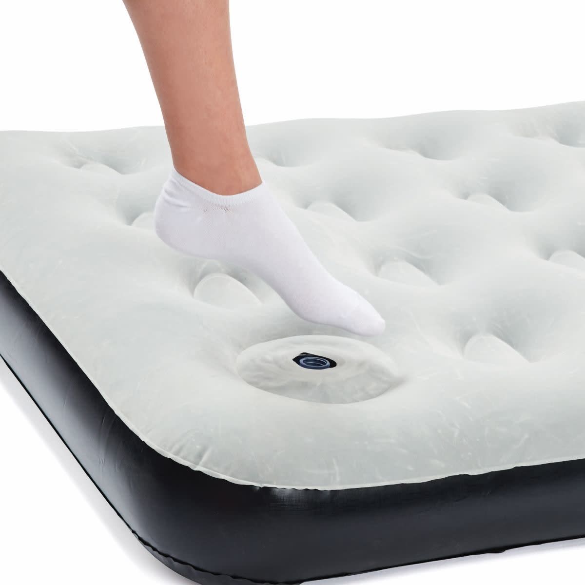 Built-In Foot Pump Air Mattress - King Single