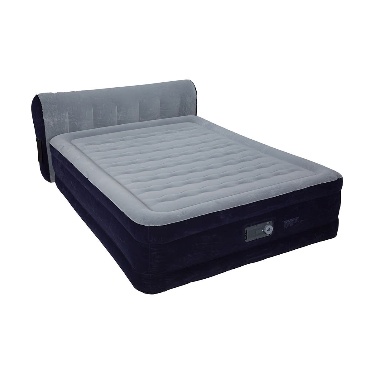 Backrest Air Bed with Built-in Pump - Queen Bed