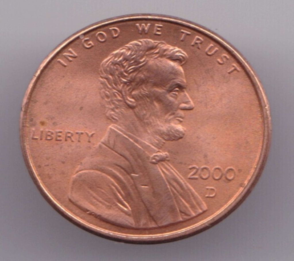 USA 2000 Coin 1 Cent