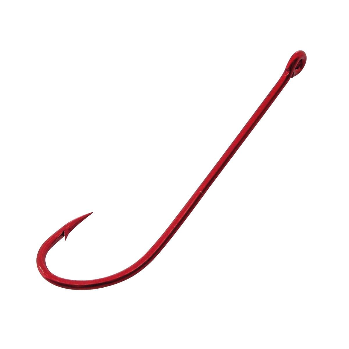 Jarvis Walker Worm Hooks - Size 6, Pack of 50