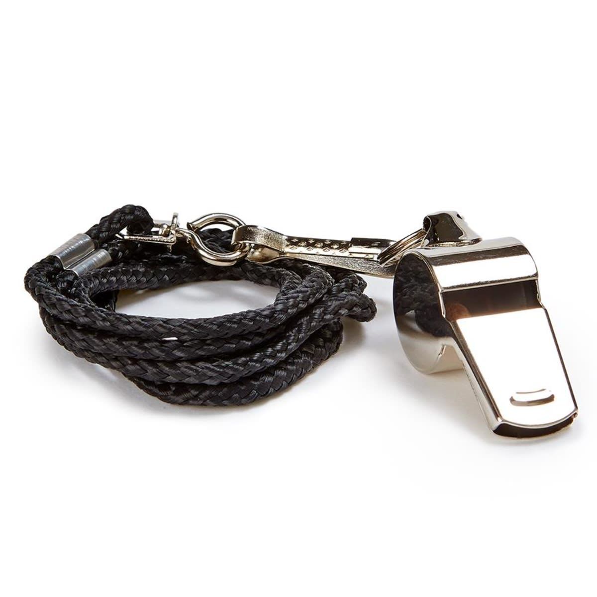 Brass Whistle with Lanyard