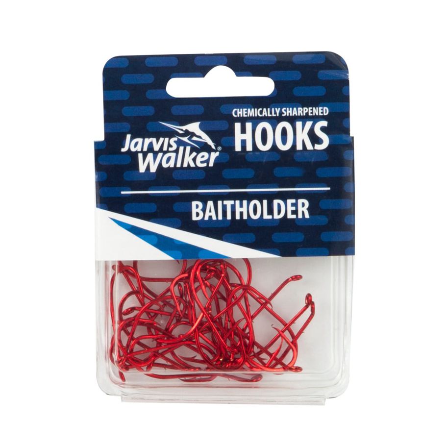 Jarvis Walker Baitholder Hooks - Size 4/0, Pack of 50