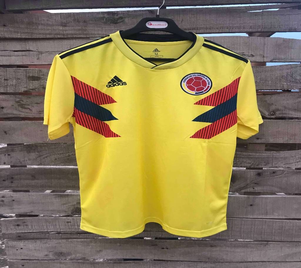 World Cup 2018 Colombia Home Jersey -Short Sleeve (Thailand Premium Replica)