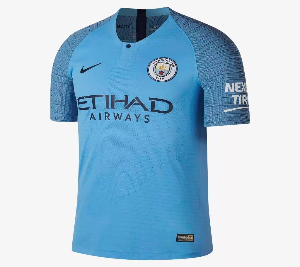 Manchester City Half Sleeve Home Jersey