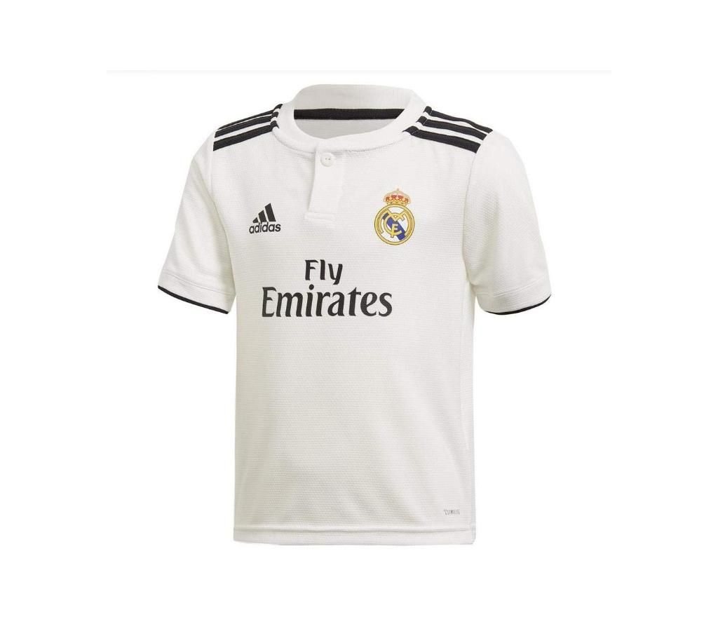 Real Madrid Half Sleeve Home Jersey - copy