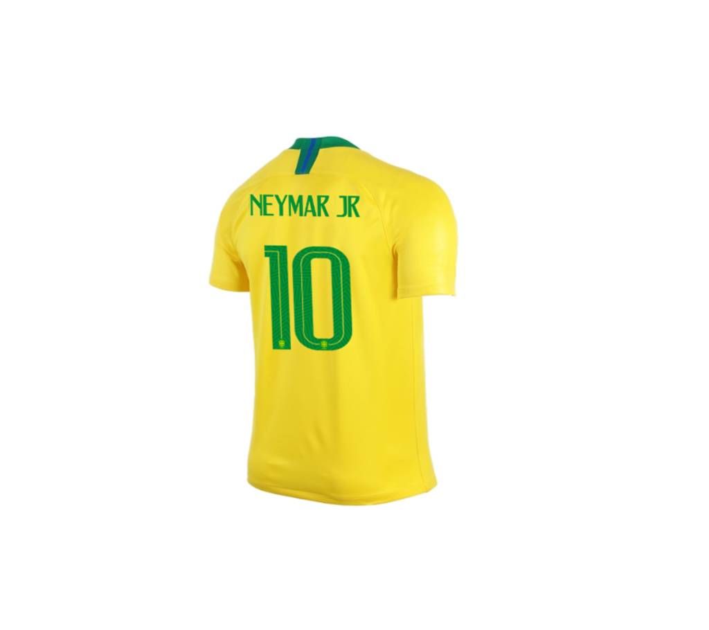 Neymar Jr 10 world Cup Brazil Home jersey 2018 (140-150 GSM) - copy