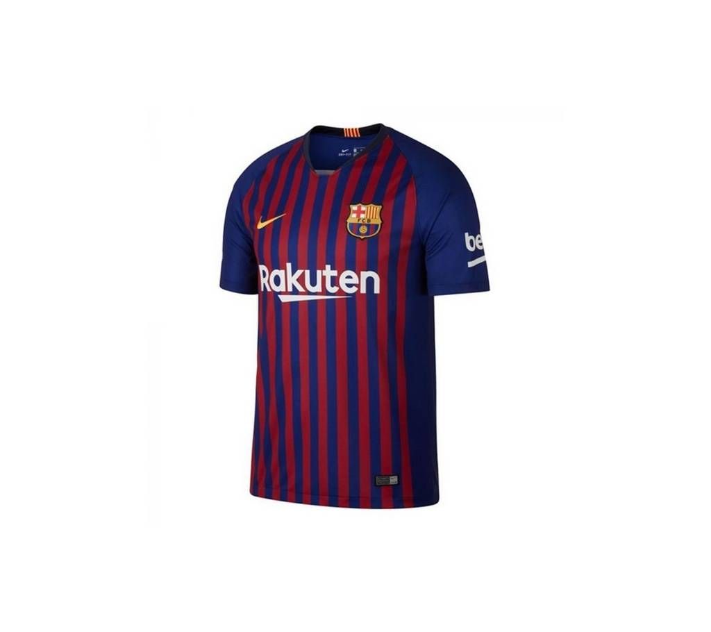 2018-19 Barcelona Short Sleeve Home Jersey (Copy)