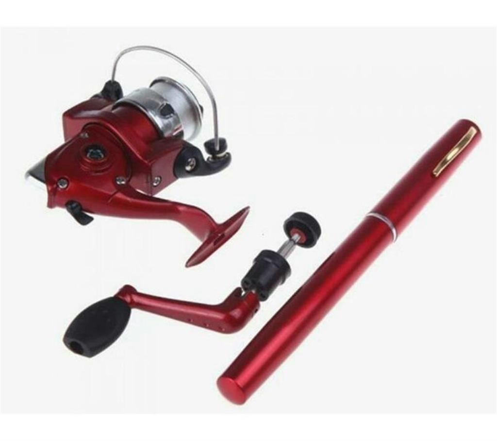 Pocket Pen Fishing Rod Pole and Rill