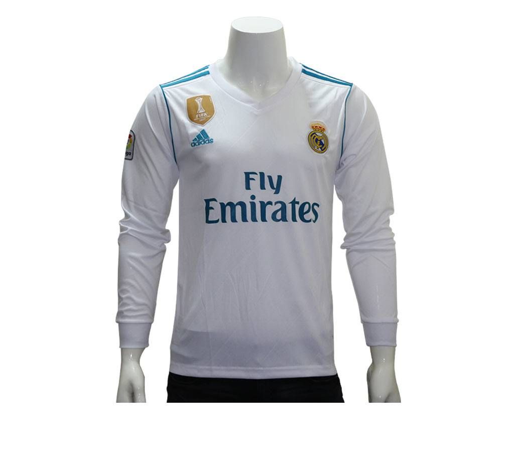 Real Madrid Home Half/Full Sleeve Jersey