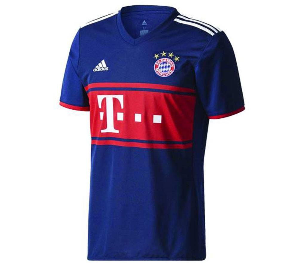 Bayern Munich Away 17-18 Half Sleeve Jersey