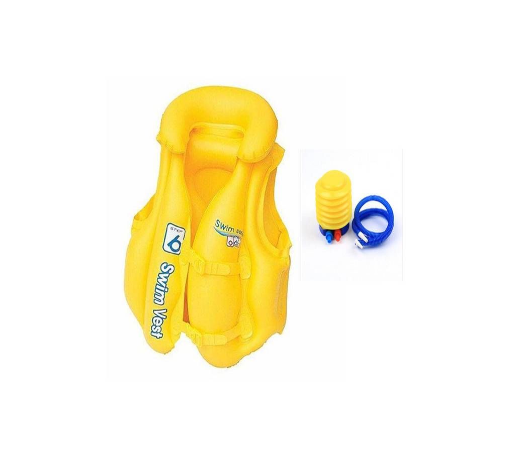 inflatable life jackets/swimming vest with pumper