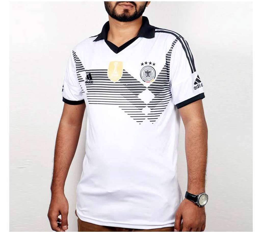 2018 World Cup Germany Home Jersey Half Sleeve