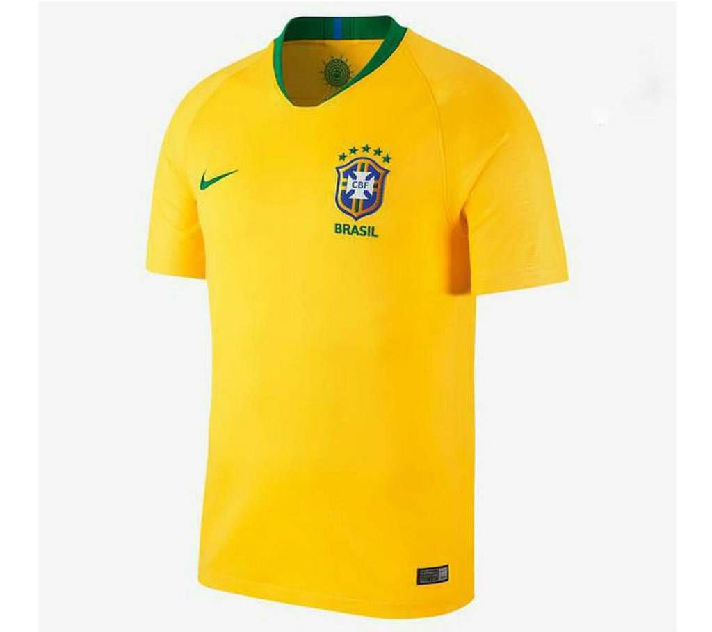 2018 World Cup Brazil Home Jersey - Premium-Copy