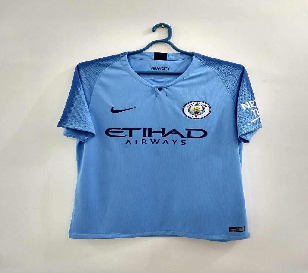 Manchester City Home kit 18-19 Half Sleeve Jersey (Copy)