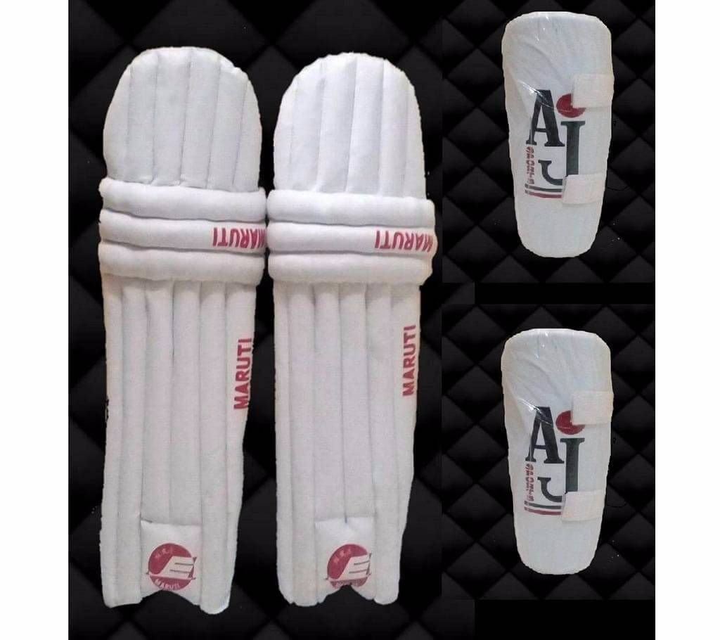Cricket leg pad and pad - Combo