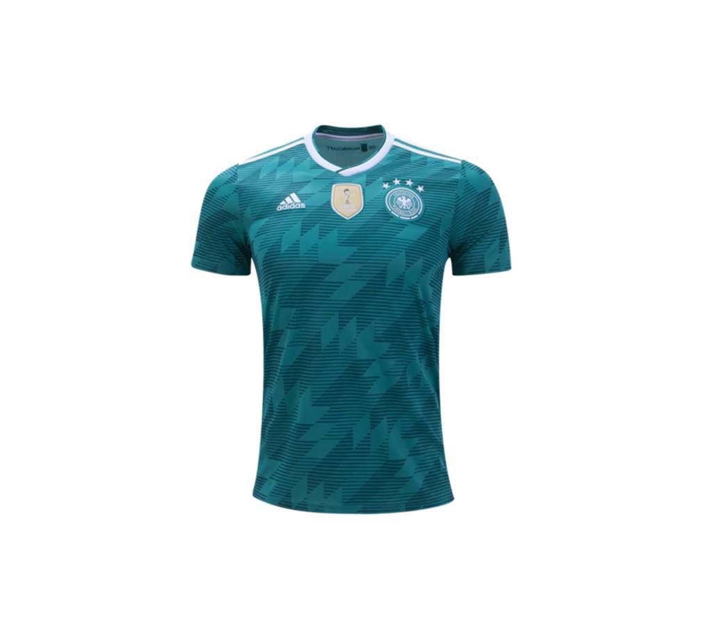 2018 World Cup Germany Away ShortSleeve Jersey copy 