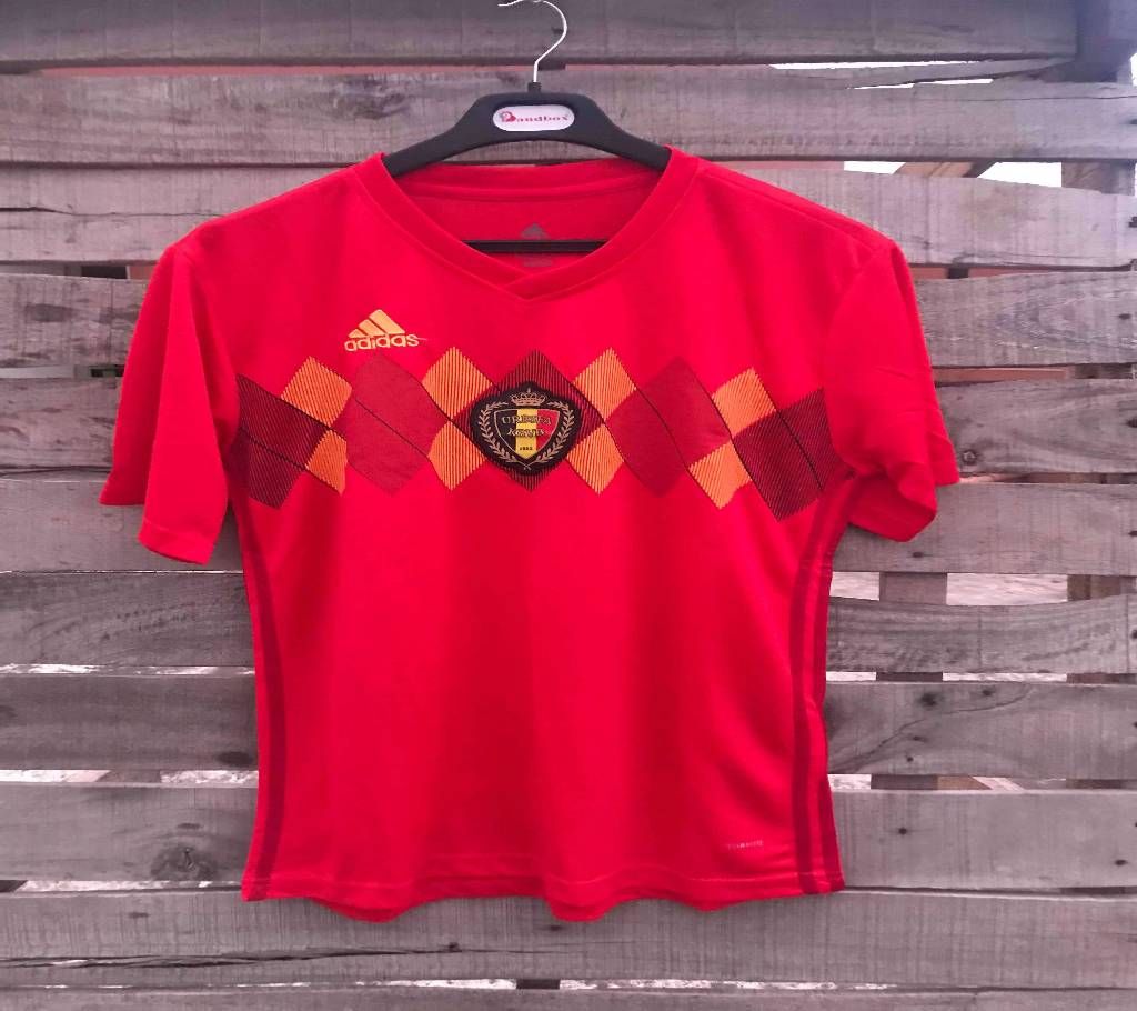 World Cup 2018 Belgium Home Jersey -Short Sleeve (Thailand Premium Replica)