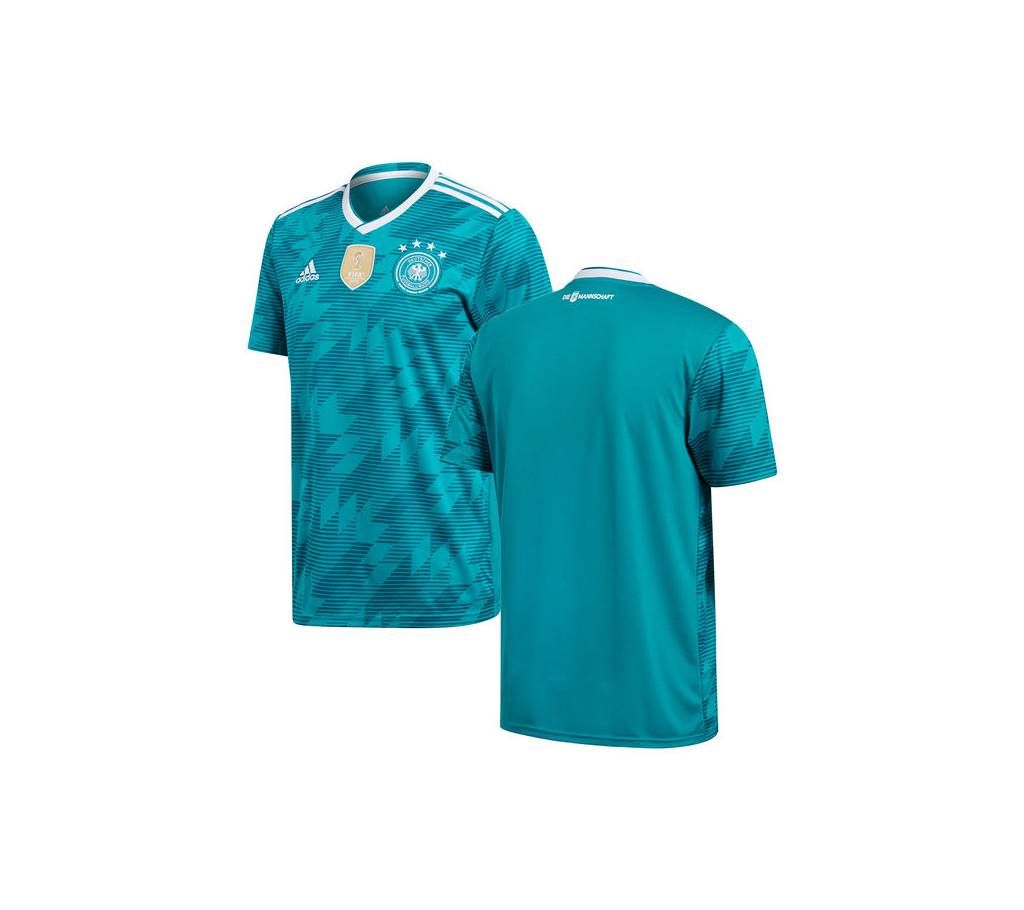 2018 World Cup Germany Away ShortSleeve Jersey (140-150 GSM) - copy 