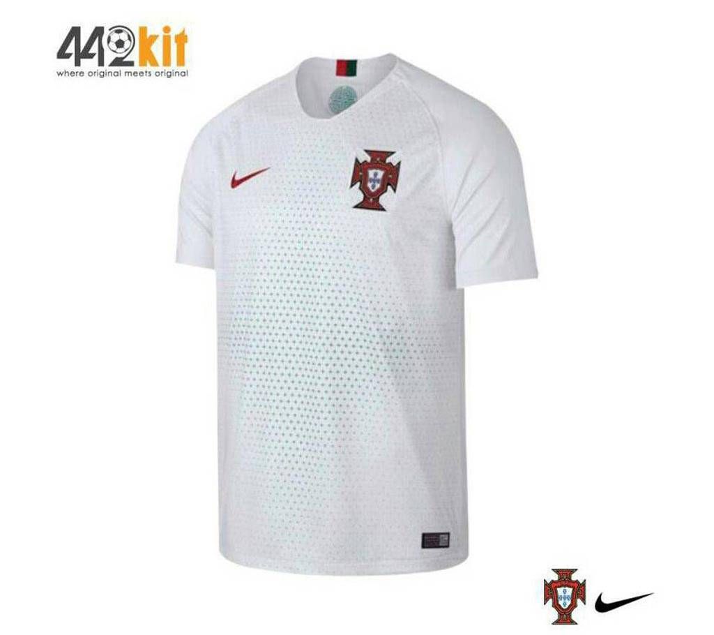 Portugal Half Sleeve World Cup Away Jersey 2018 copy