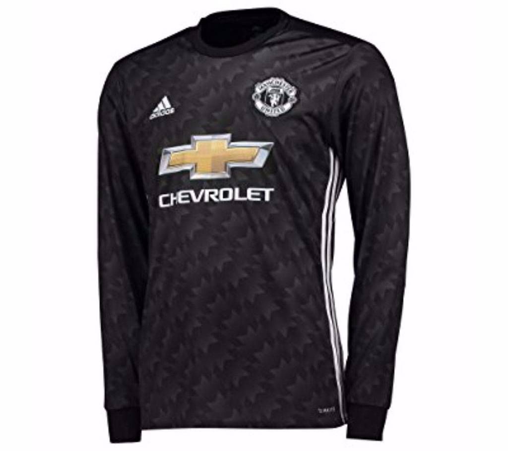 2017-18 Manchester United away 
Full Sleeve Club Jersey