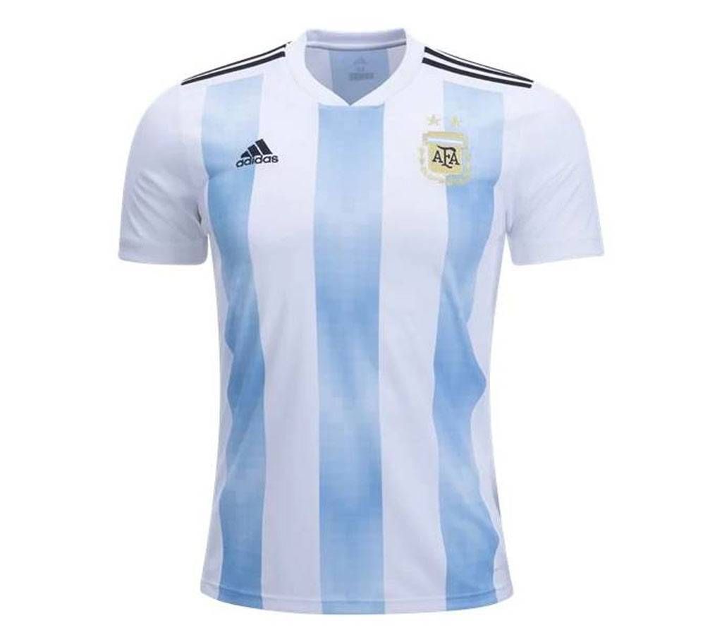 Argentina Home Half sleeve jersey 