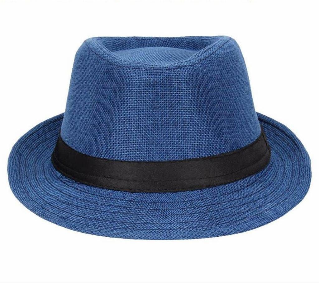 China Cotton Hat For Men-Blue