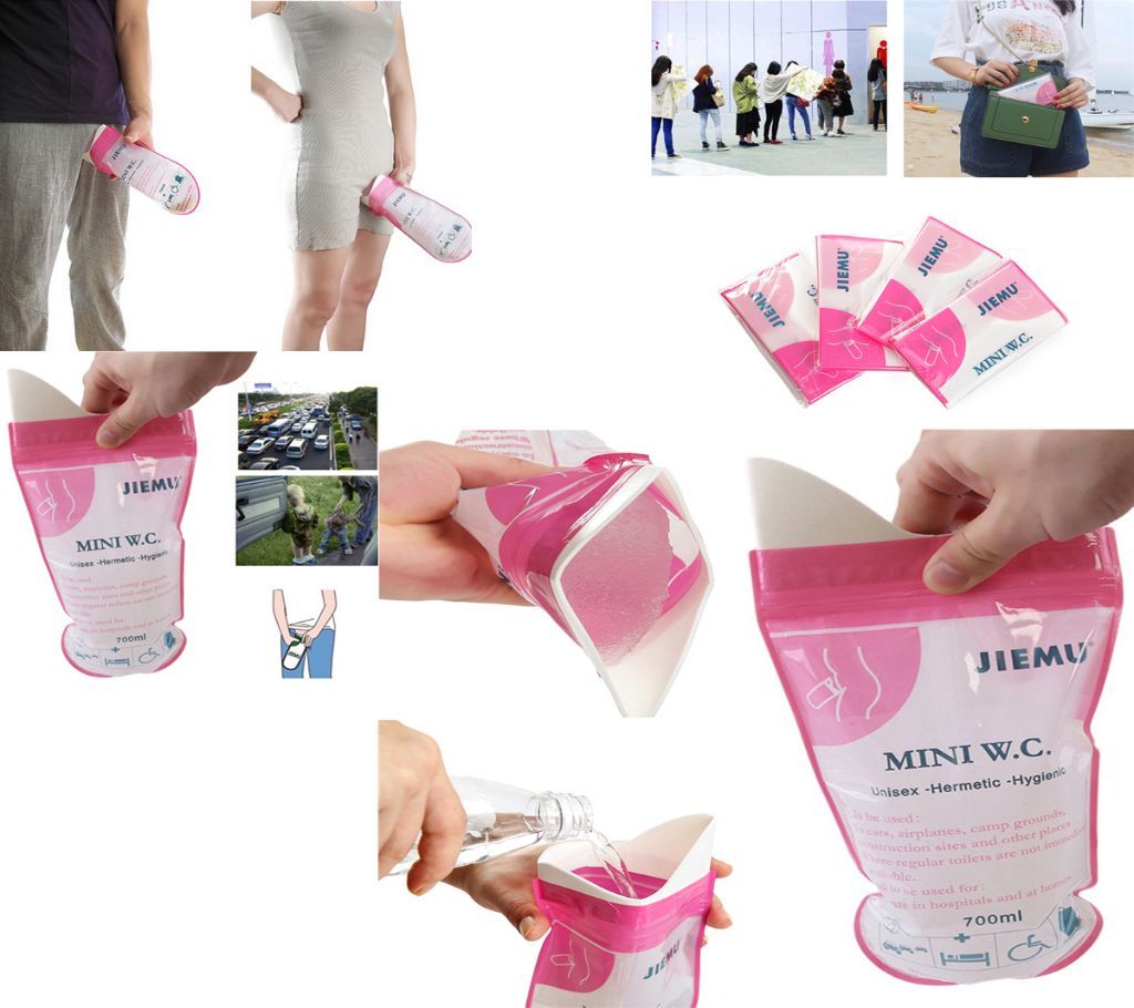 Disposable Urinal Toilet Bag Camping