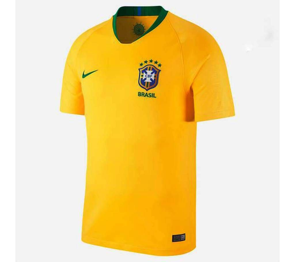 2018 World Cup Brazil Half Sleeve jersey (Copy)