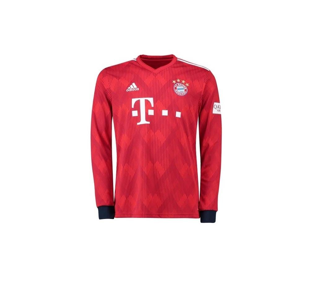 2018 - 19 Bayern Munich Home Long Sleeve Jersey