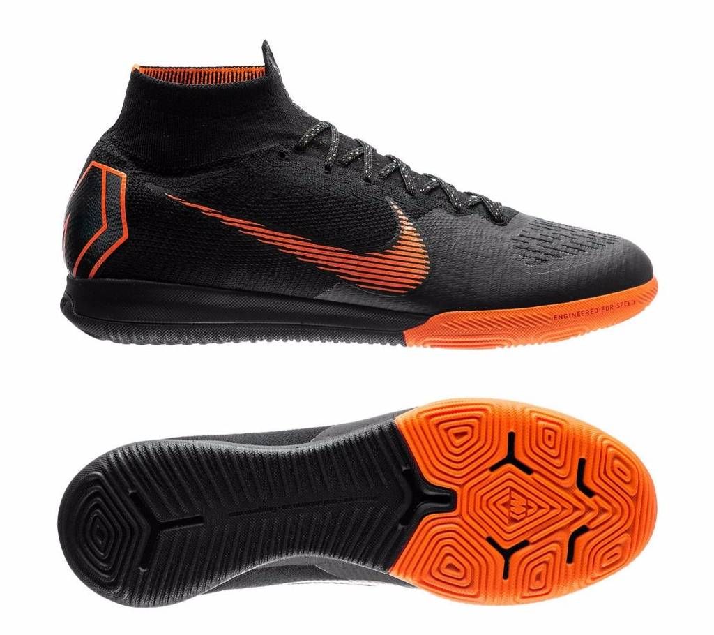 Nike Mercurial SuperflyX 6 Elite IC Soccer Shoes for men - Black/Total